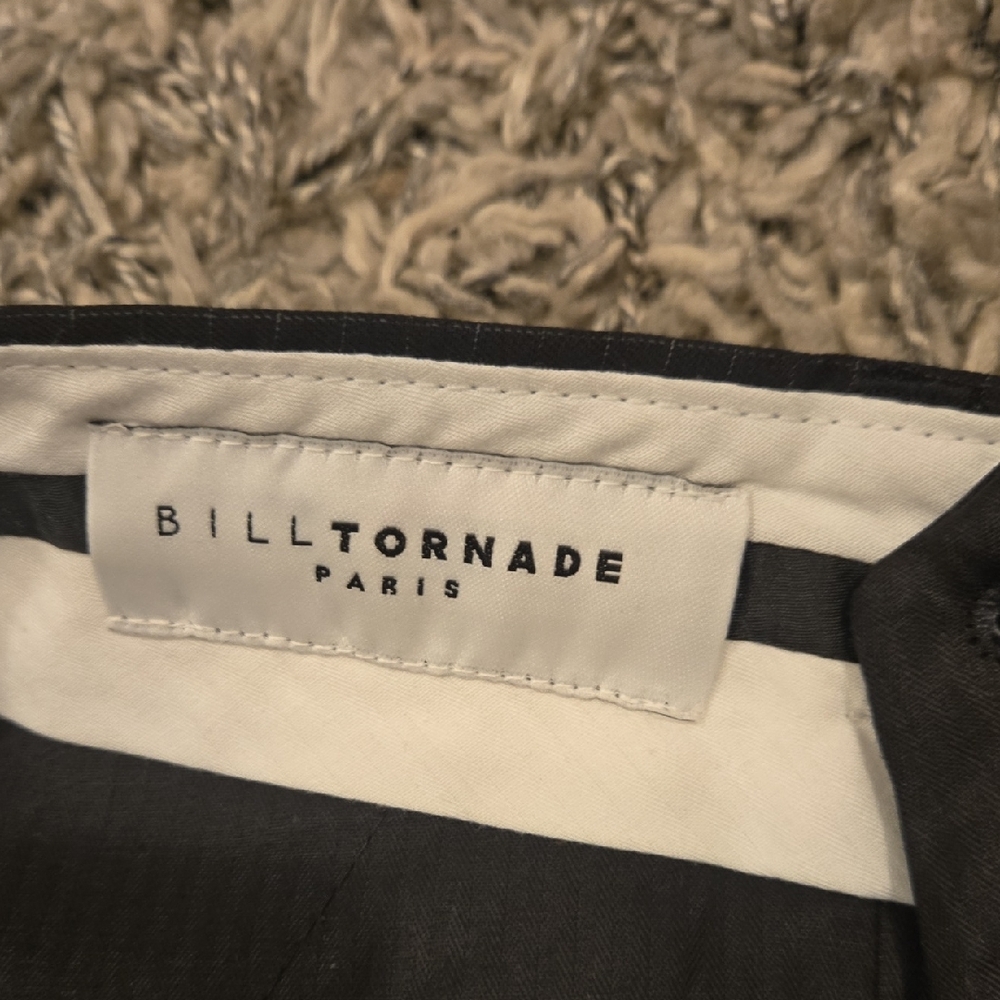 Billtornade Dark Gray Patterned Pants - Picture 3 of 7